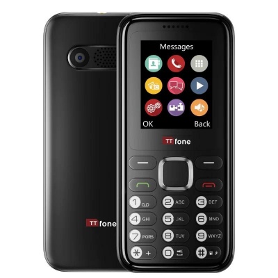 TTfone TT150 Dual SIM 2G Emergency Mobile Phone (Black)