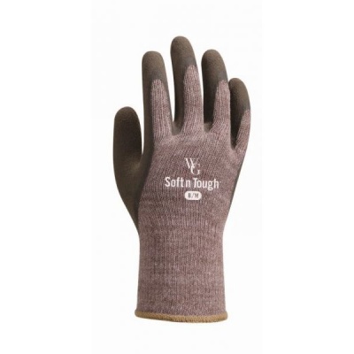 Towa WithGarden Brick Brown Original Soft and Tough Gardening Gloves