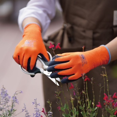 Towa WithGarden Flora Ladies Sunshine Orange Gardening Gloves