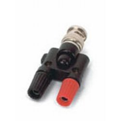 Adapter Bnc Plug/4 mm Jacks