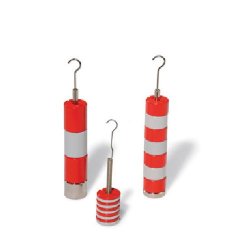 Set Of Slotted Weights 10 X 10 G Red And Grey