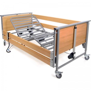 Harvest Woburn Community Profiling Bed with Wooden Side Rails