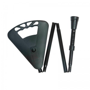 Adjustable Black Foldaway Flipstick Seat Stick