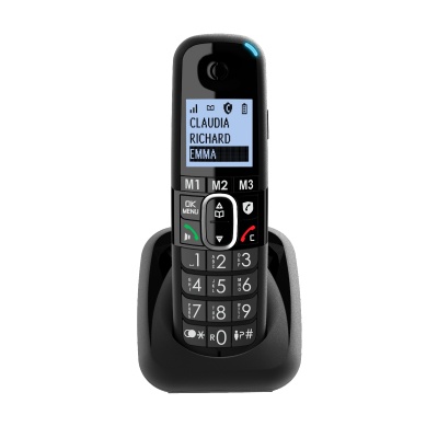 Amplicomms BigTel 1580 Corded Number Blocker Amplified Phone and Additional Handset