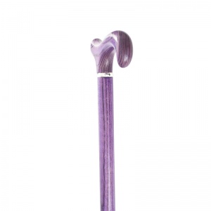 Ash Purple Derby Handle Dress Walking Stick