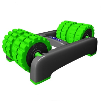 BackBaller Dual-Mounted Foam Roller (Ridged)