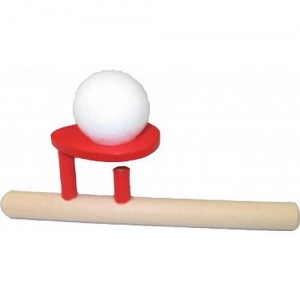 Sensory Speech Therapy Wooden Ball Blower Toy