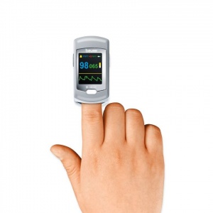 Beurer PO80 Pulse Oximeter for Determining SpO2 and Pulse Frequency