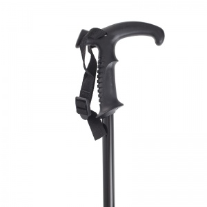 Black Trekking Pole with Shock Absorber