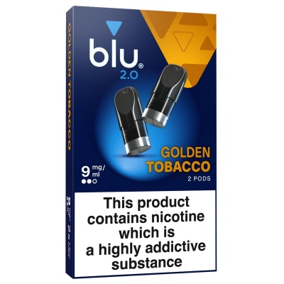 Blu 2.0 Golden Tobacco Liquidpods (9mg)