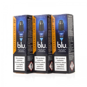 Blu Pro Caramel Cafe E-Liquid (Pack of Three)
