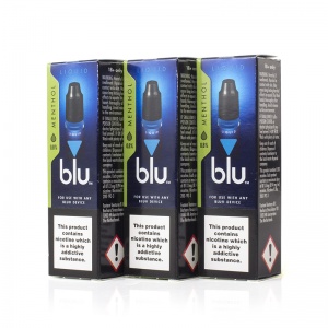 Blu Pro Menthol E-Liquid (Pack of Three)