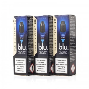 Blu Pro Vanilla Creme E-Liquid (Pack of Three)