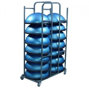 BOSU Balance Trainer Pro Club Pack with Storage Cart