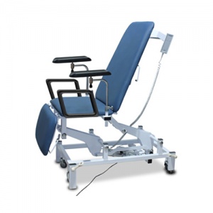 Bristol Maid Electric Three Section Phlebotomy Chair with Foot Switch