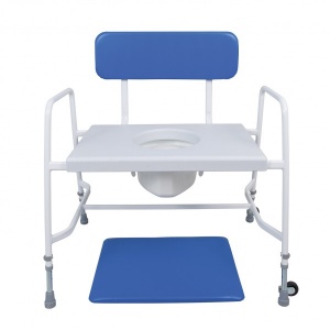 Cefndy Super Bariatric Adjustable Height Commode