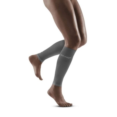 CEP Grey/Light Grey Ultralight Compression Calf Sleeves for Women