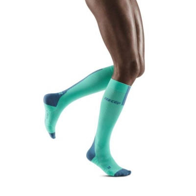 CEP Run Mint/Grey Compression Socks 3.0 for Women