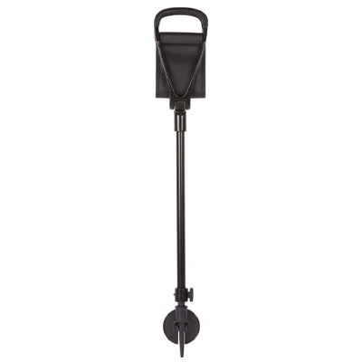 Luxury Black Leather Adjustable Shooting Seat Stick