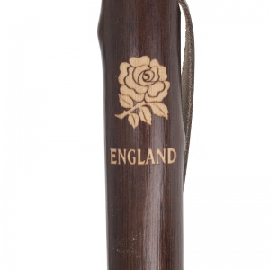 Chestnut Hiking Staff with English Rose