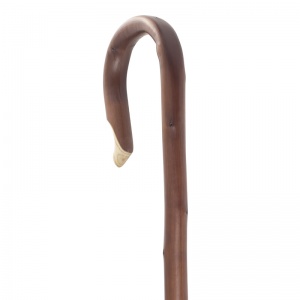 Chestnut Shepherd's Crook Walking Stick (5')
