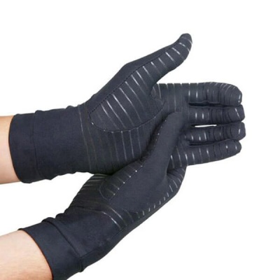 Copper Antimicrobial Compression Gloves