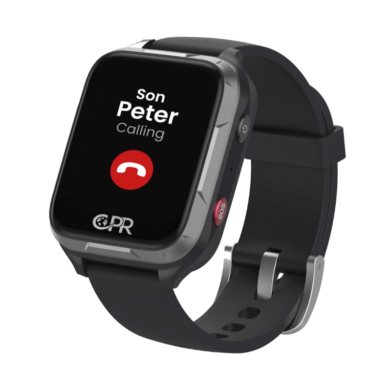 Bracelet Alarme Personne Agee Montre Connectée avec Détecteur de Chute