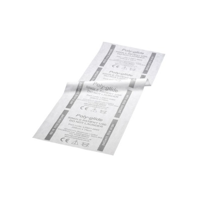Cromptons Disposable Poly-Glide Flat Slide Sheets (Pack of 100)