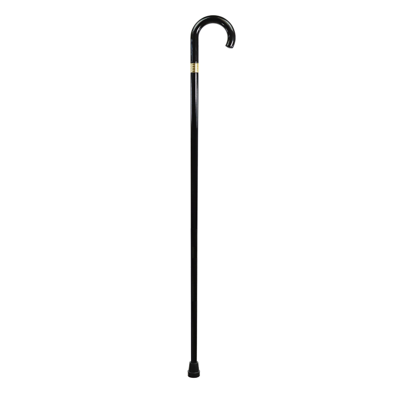 Black Crook Handle Walking Stick Health and Care