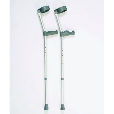 Days Ergonomic Grip Double Adjustable Elbow Crutches