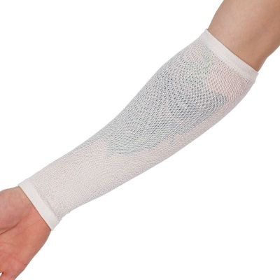 DermaSilk Knee/Elbow Sleeves for Eczema and Dermatitis (Twin Pack)