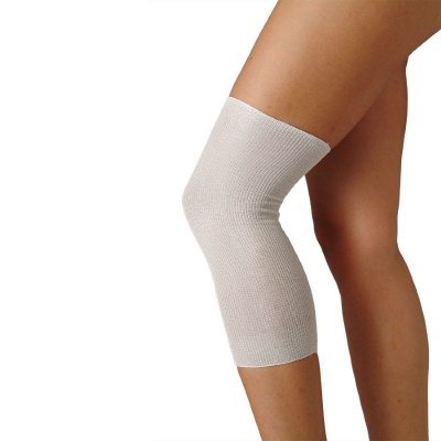 DermaSilk Knee/Elbow Sleeves for Eczema and Dermatitis (Twin Pack)