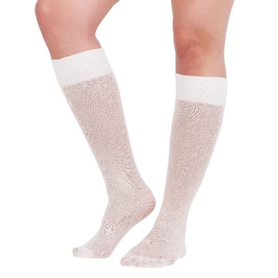 DermaSilk 100% Hypoallergenic Silk Therapeutic Knee High Undersocks (2 Pairs)