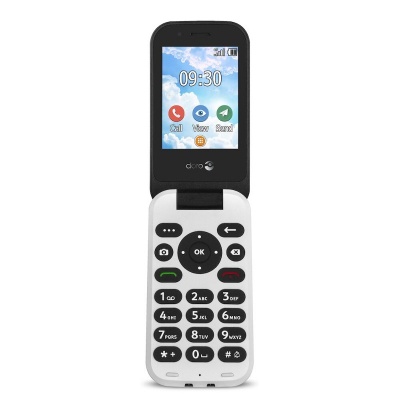 Doro 7030 Elegant Flip Phone for Seniors with WhatsApp and Facebook
