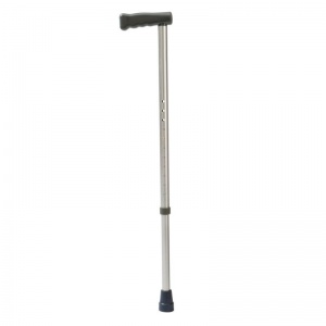 Drive Medical Aluminium Adjustable Walking Stick with PVC Handle