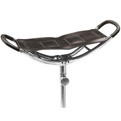 Adjustable Brown Polo Walking Seat Stick
