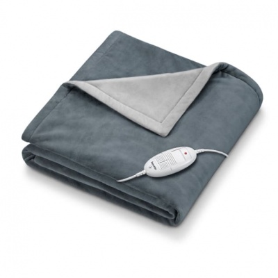 Beurer HD 75 Cosy Heated Throw Blanket (Grey)