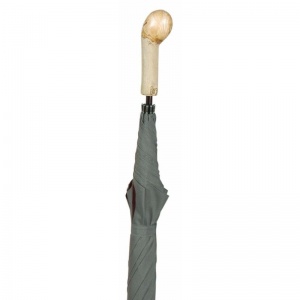 Elite Racing Green Golf Umbrella with Ash Knob Handle