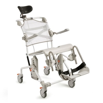 Etac Swift Mobil Tilt-2 Shower Commode Chair with XL Back