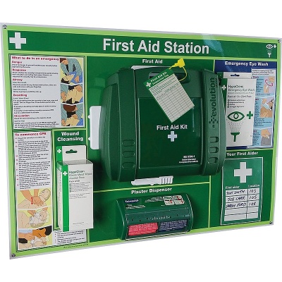 Evolution Wall-Mounted First Aid Station (Large)