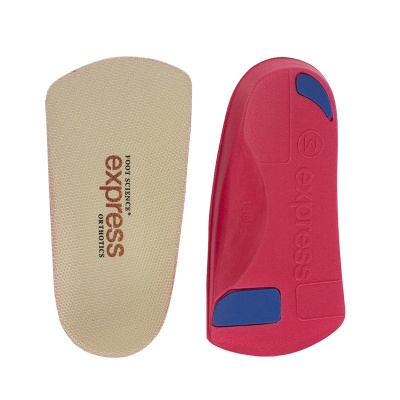 Express Orthotics Express Red 3/4 Length Insoles