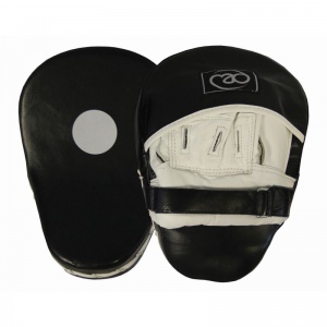 Fitness-Mad Curved Leather Hook and Jab Pads