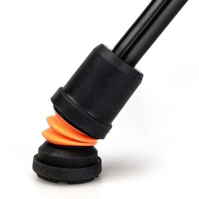 Flexyfoot Soft Derby Handle Black Folding Walking Stick