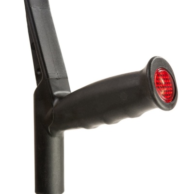 Flexyfoot Standard Soft Grip Handle Open Cuff Red Crutches (Pair)