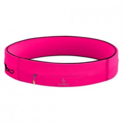 FlipBelt Zipper Hot Pink Running Storage Belt
