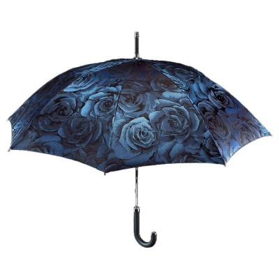 Fulton Diamond Collection 'The Princess' Lady's Walking Umbrella (Navy Rose)