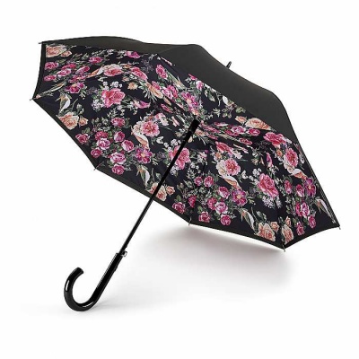 Fulton Bloomsbury Ladies Automatic Luxury Walking Umbrella (English Garden)