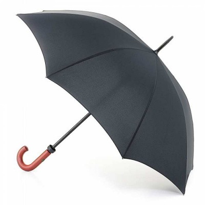 Fulton Huntsman Gents' Walking Stick Umbrella with Dark Wood Handle