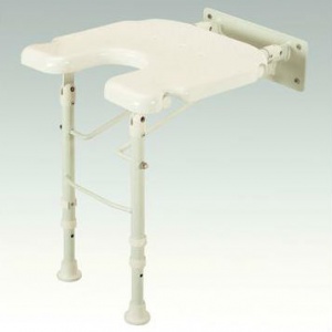 Folding Shower Chair Bath Safety Seat Shower Folding Toilet Seat With - View #3