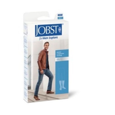 JOBST For Men Explore RAL Class 1 Navy Below Knee Compression Stockings